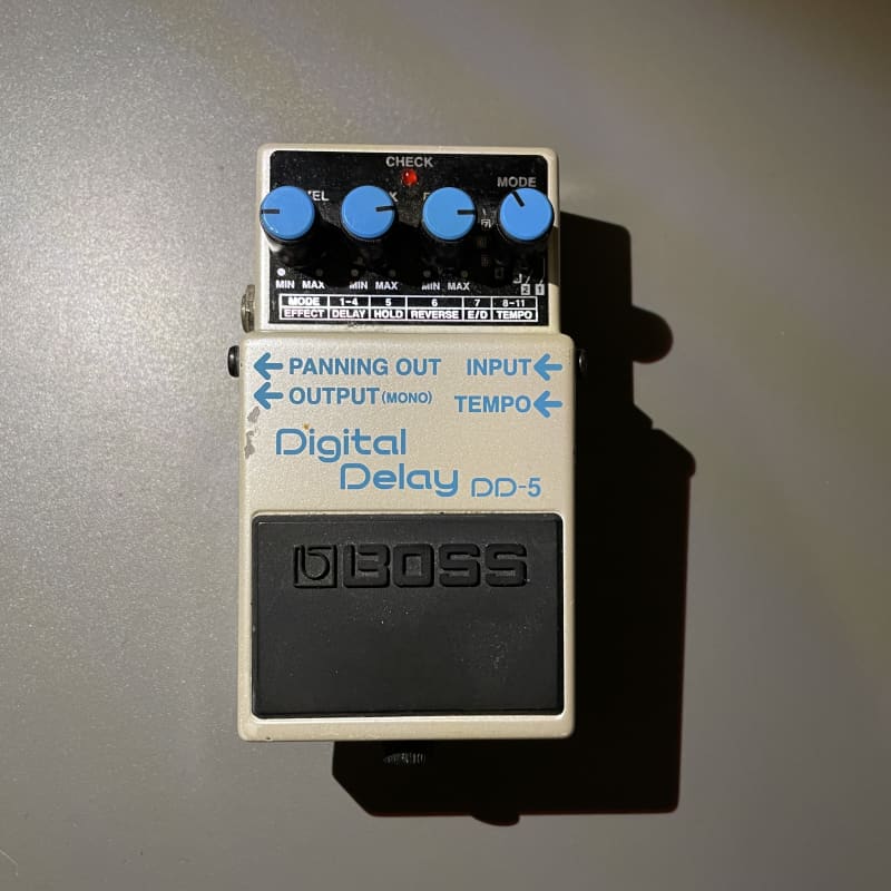 used 1995 - 2003 Boss DD-5 Digital Delay (Pink or Dark Gray Label) ... - Effect Pedal