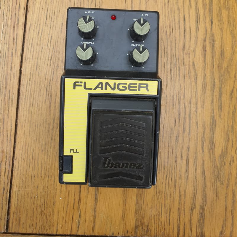 used 1980s Ibanez FLL Flanger Black - Effect Pedal