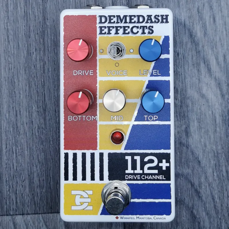 used 2019 Demedash Effects 112+ Drive Channel White - Effect Pedal