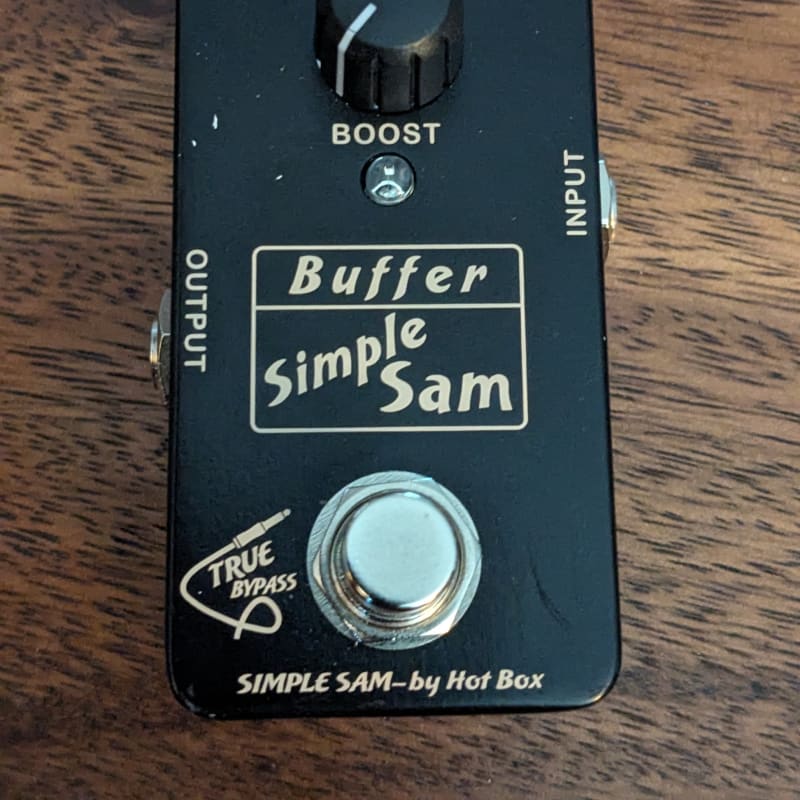 used 2010's Hot Box Simple Sam Black - Effect Pedal