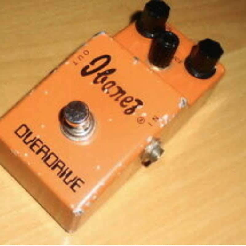 used 1970s Ibanez OD-850 Overdrive Orange - Effect Pedal