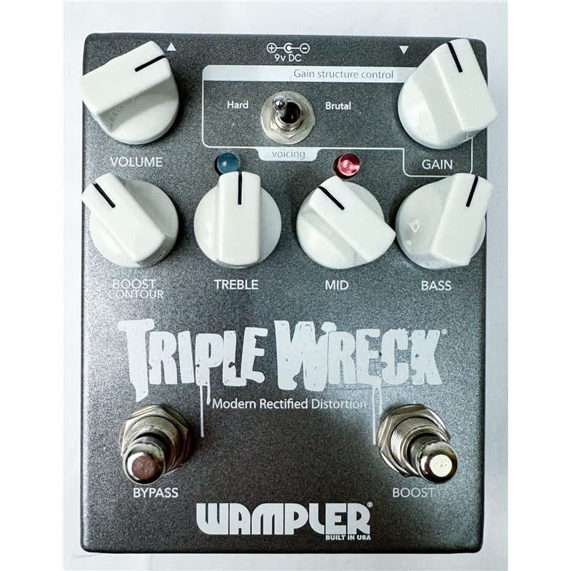 used Wampler Wampler Triple Wreck Modern Rectified Distortion Pedal... - Effect Pedal