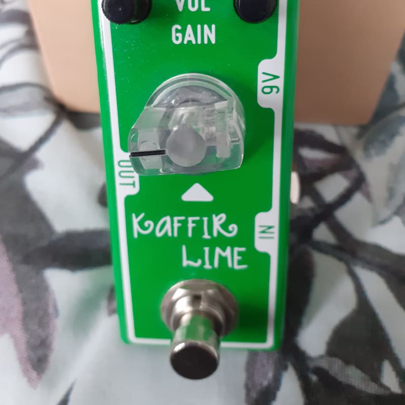 used 2010s Tone City TC-T6 Kaffir Lime Overdrive Green - Effect Pedal