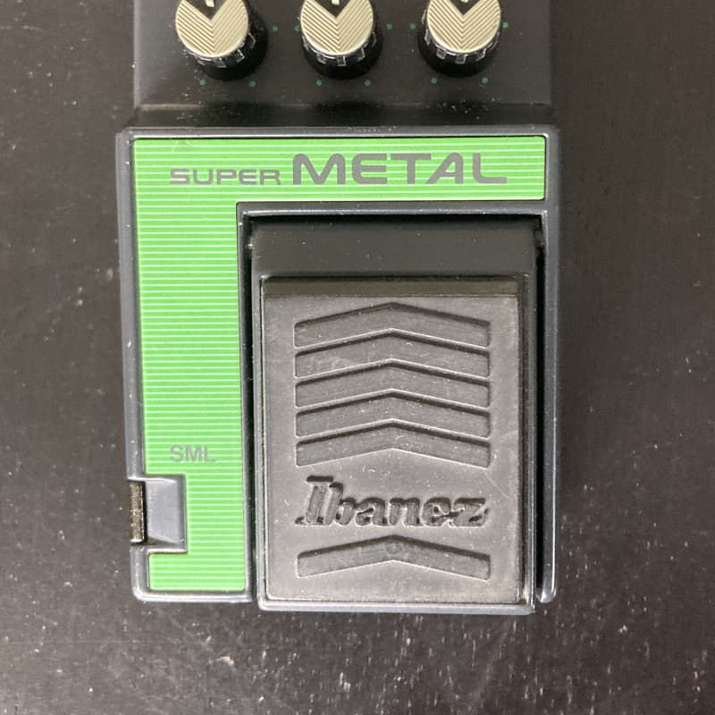 used 1980s Ibanez Super Metal SML Green - Effect Pedal