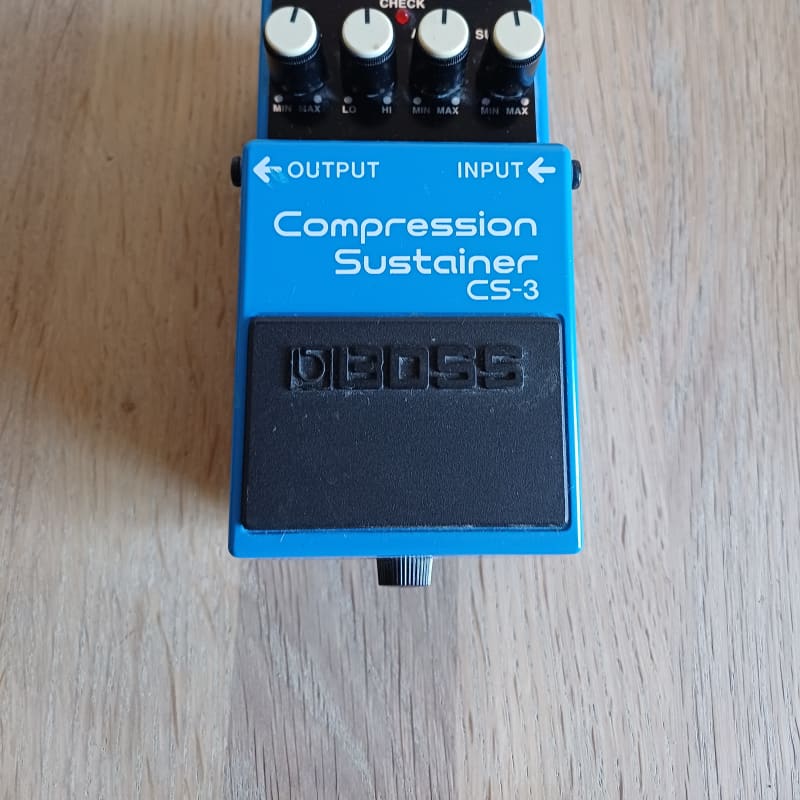 used 1997 - Present Boss CS-3 Compression Sustainer (Silver Label) ... - Effect Pedal