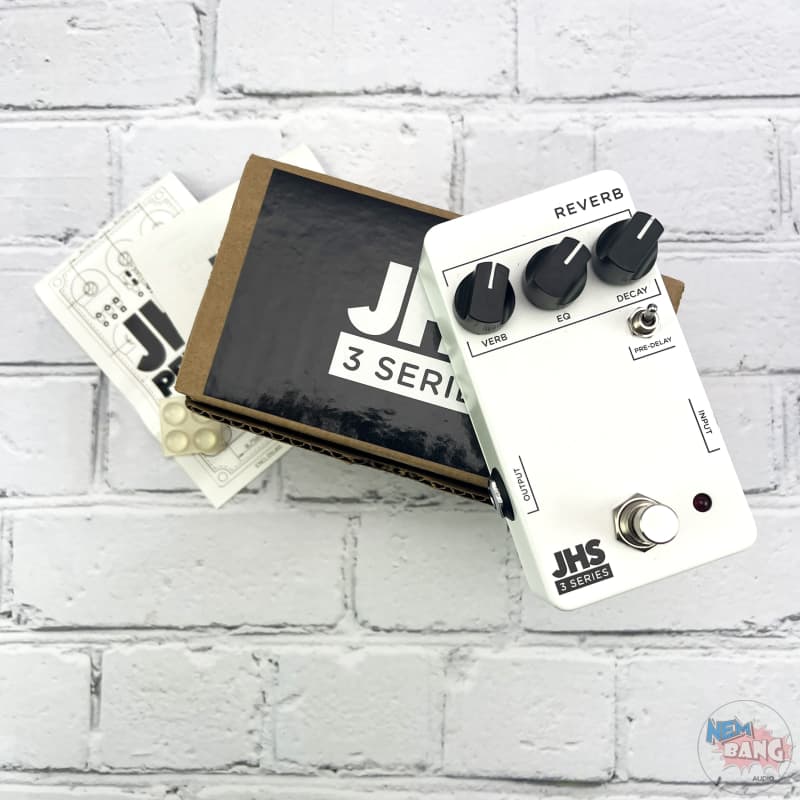 used 2020 - Present JHS 3 Series Reverb White - Effect Pedal