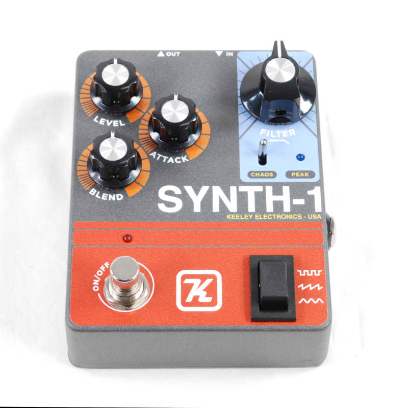 used 2019 Keeley Synth 1 Reverse Attack Fuzz Wave Generator Grey / ... - Effect Pedal