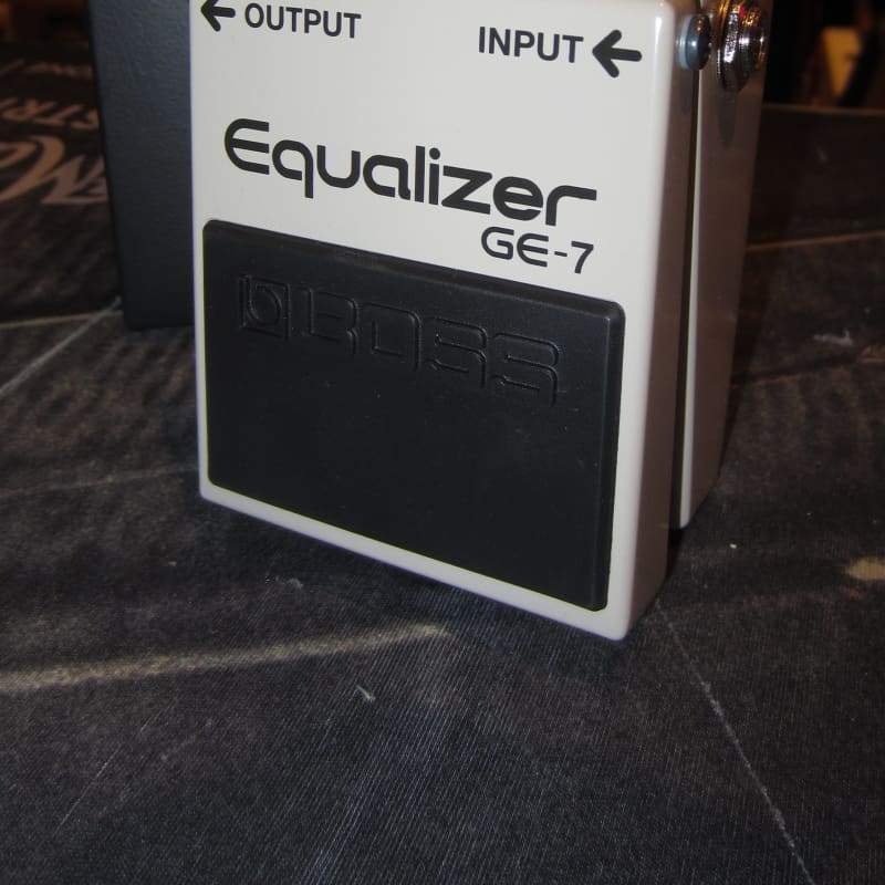 used 2022 Boss GE-7 EQ Equalizer Pedal Grey - Effect Pedal