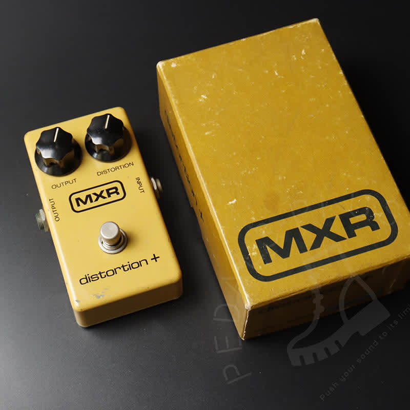 used 1979 MXR MX-104 Block Distortion + Yellow - Effect Pedal