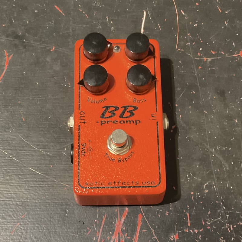 used Xotic Effects U.S.A. BBP-19725 Orange - Effect Pedal