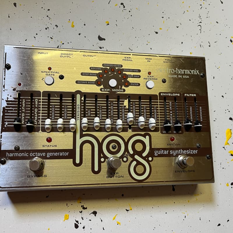 used 2013 - Present Electro-Harmonix HOG Harmonic Octave Generator ... - Effect Pedal