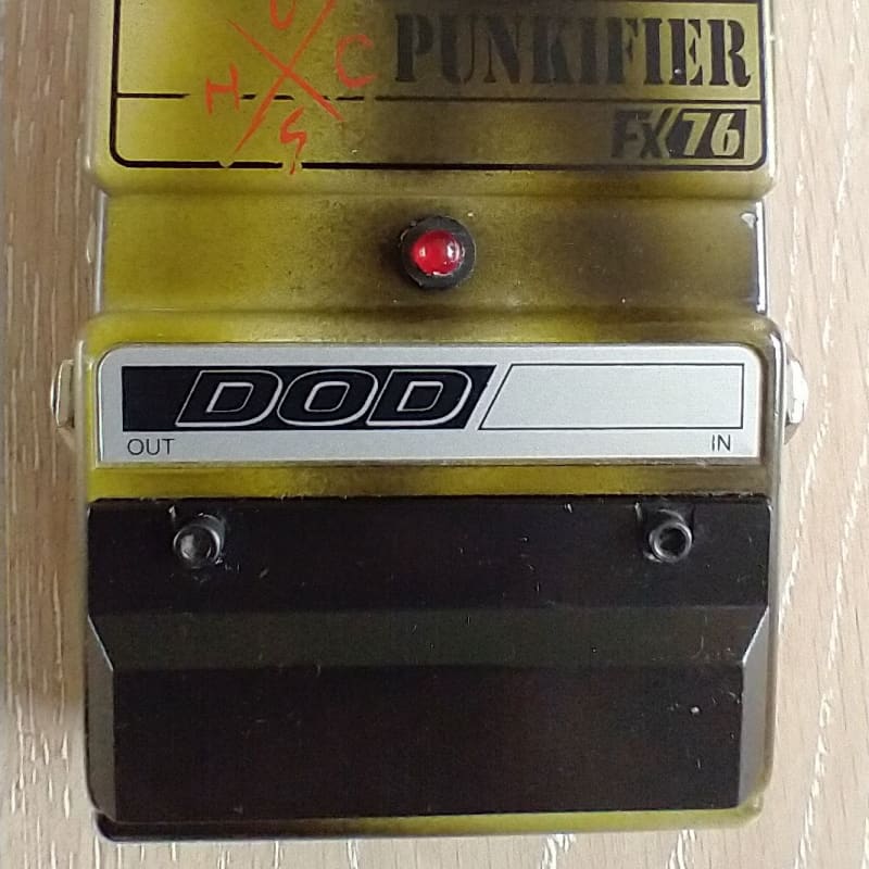 used 1997 DOD Punkifier FX76 Yellow - Effect Pedal