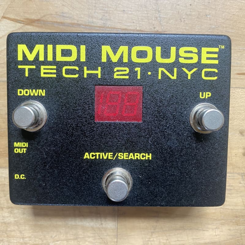 used 2010s Tech 21 MIDI Mouse Black - Effect Pedal