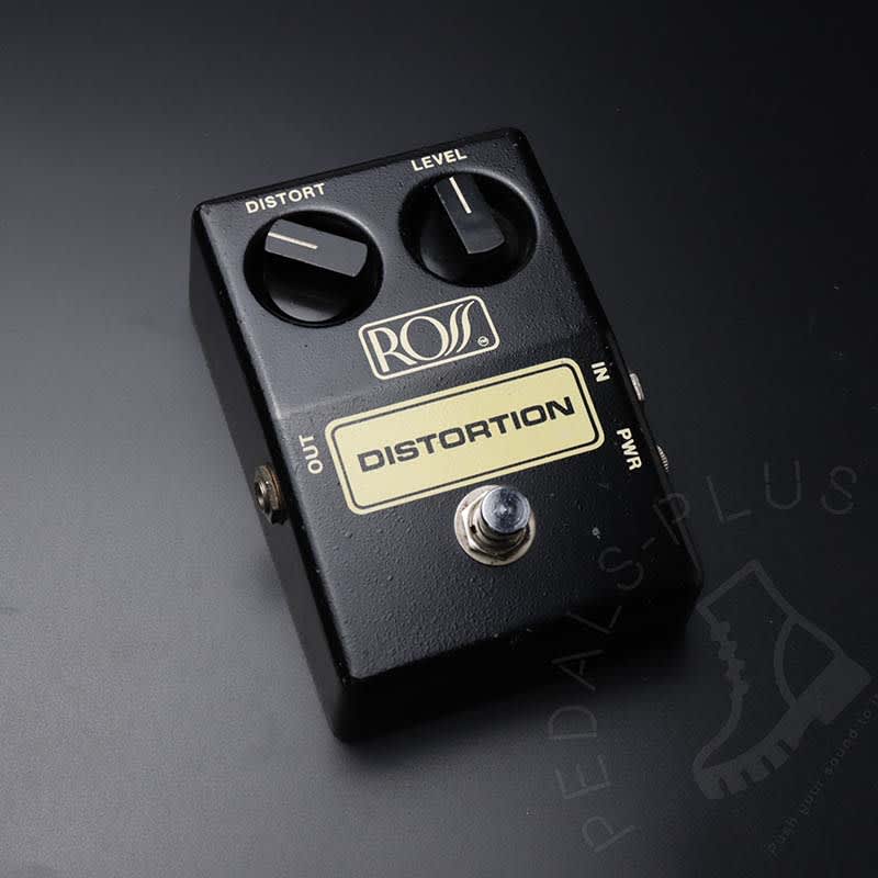 used 1980s Ross Distortion Black - Effect Pedal