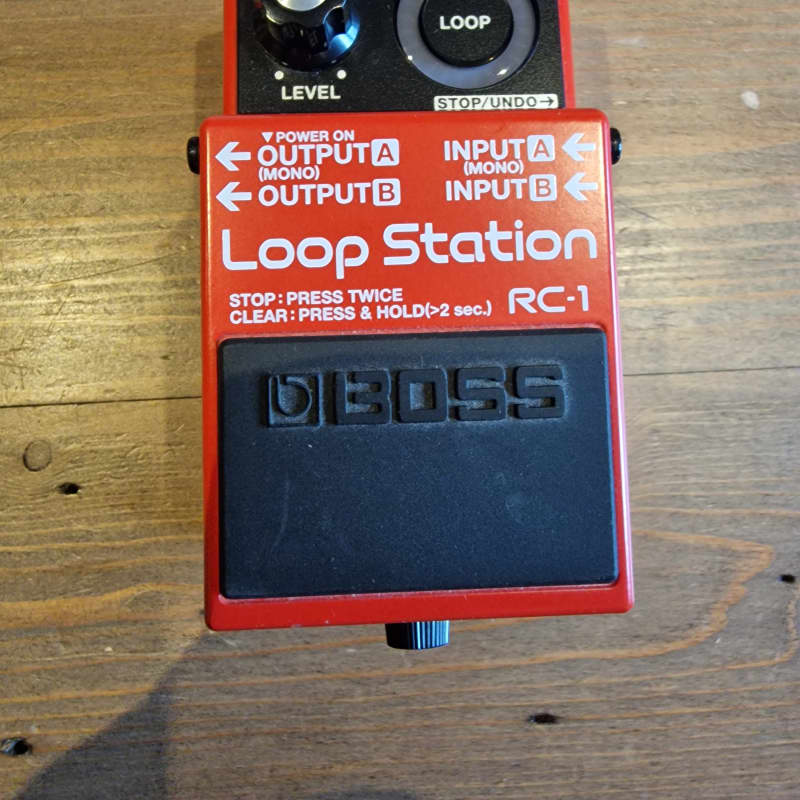 used 2014 - Present Boss RC-1 Loop Station Red - Effect Pedal