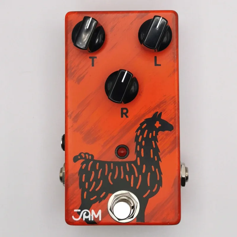 used 2010s JAM Pedals Delay Llama Hand Painted - Effect Pedal