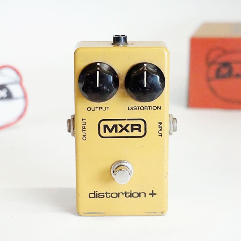 used 1975 MXR MX-104 Block Distortion + Yellow - Effect Pedal