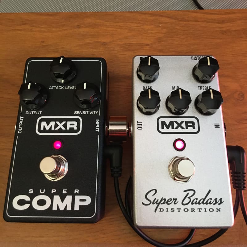 used 2023 MXR M75 Super Badass Distortion Silver - Effect Pedal