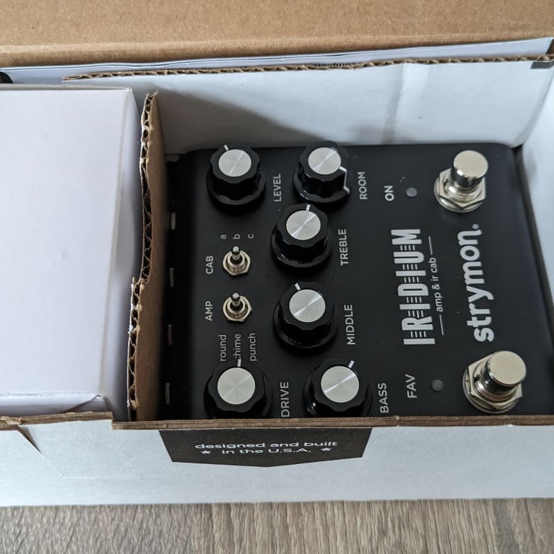 used 2019 - Present Strymon Iridium Black - Effect Pedal