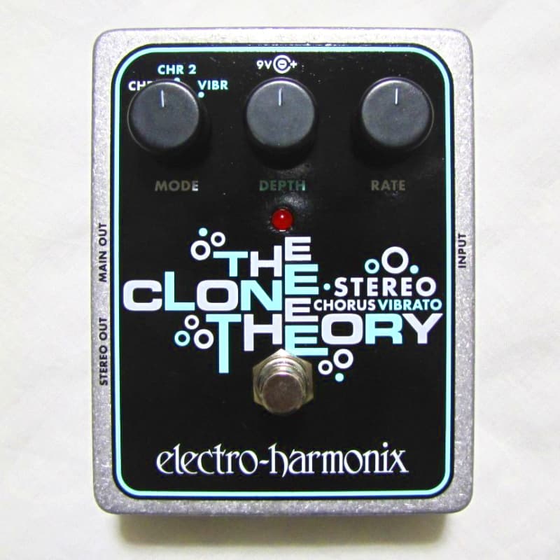 used 2010s Electro-Harmonix Clone Theory Stereo Analog Chorus / Vib... - Effect Pedal