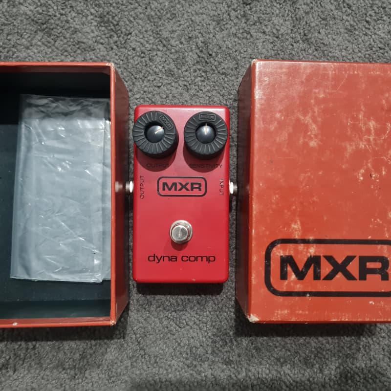 used 1987 - 1994 MXR M102 Dyna Comp Red - Effect Pedal