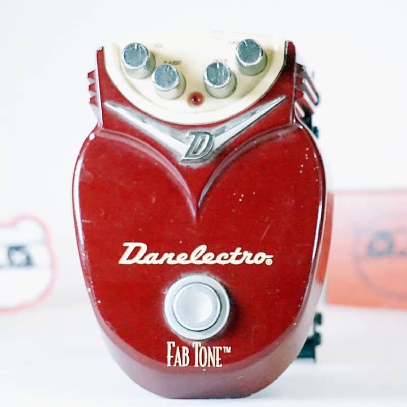 used 1990s Danelectro Fab Tone Red - Effect Pedal