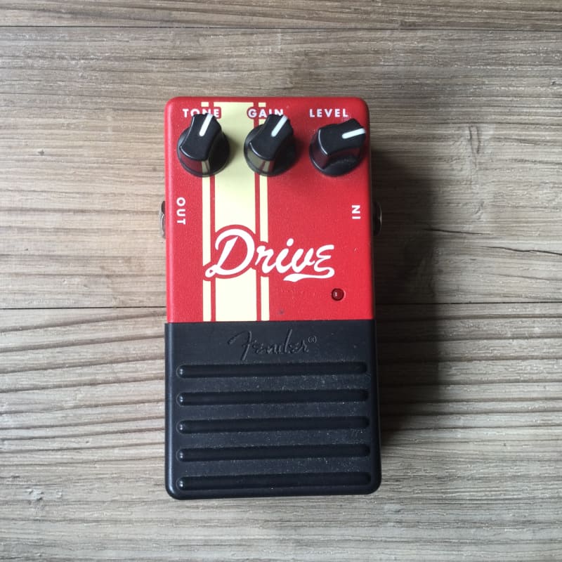 used 2010s Fender Drive Red - Effect Pedal