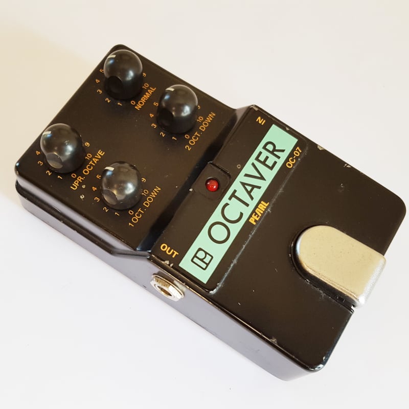 used 1980s Pearl OC-07 Octaver Black - Effect Pedal