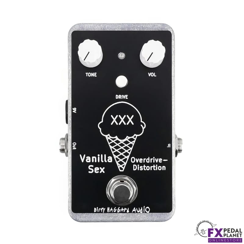 new 2024 Dirty Haggard Audio Vanilla Sex Natural Metal and Black - Effect Pedal