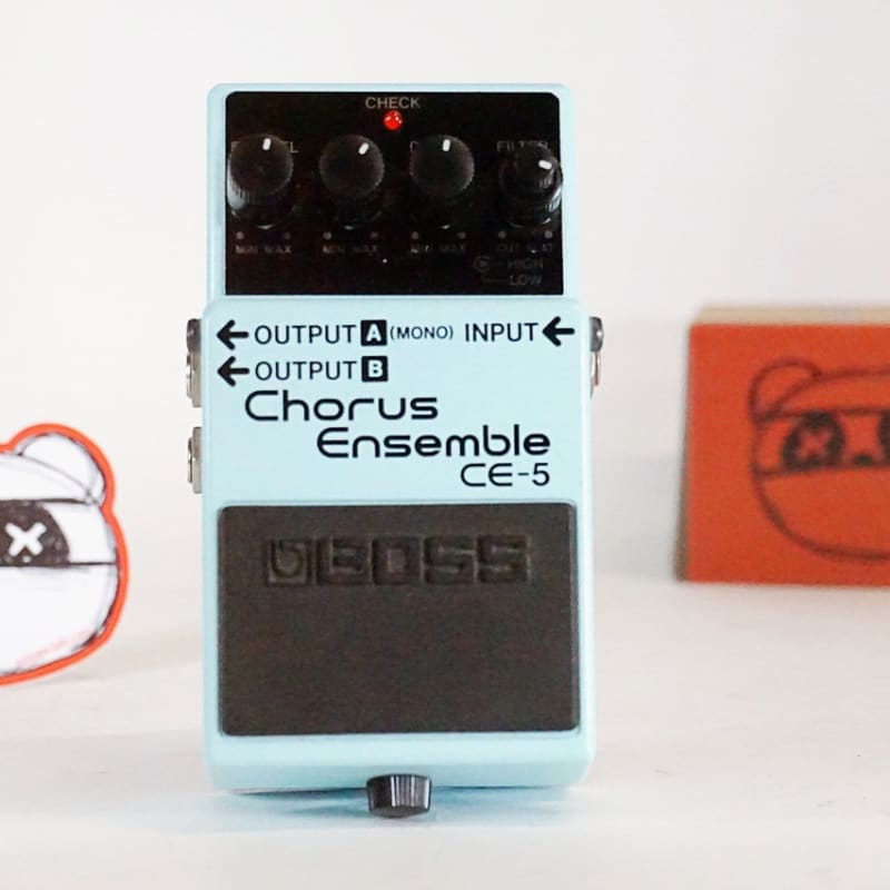 used 2005 Boss CE-5(a) Chorus Ensemble (Dark Gray Label) Blue - Effect Pedal