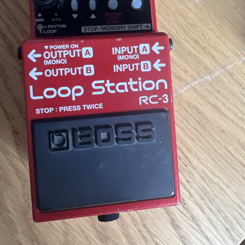 used 2011 – Present Boss RC-3 Loop Station Red – Effect Pedal