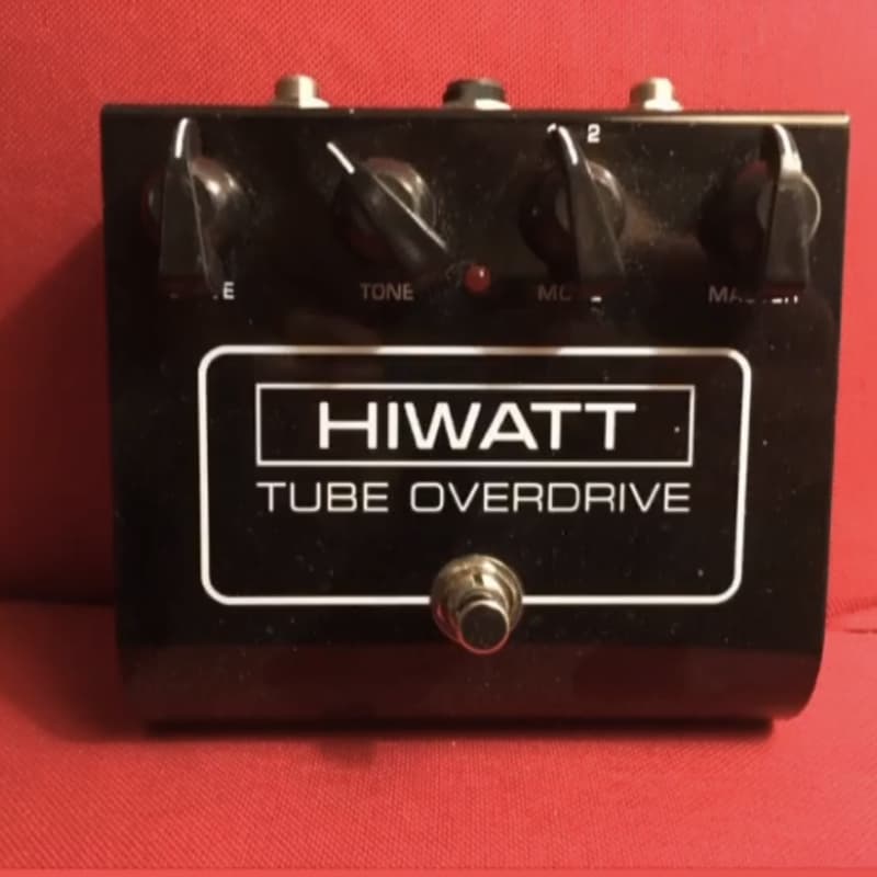 used Hiwatt Tube Overdrive Black - Effect Pedal