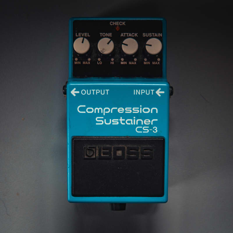 used 1997 - Present Boss CS-3 Compression Sustainer (Silver Label) ... - Effect Pedal