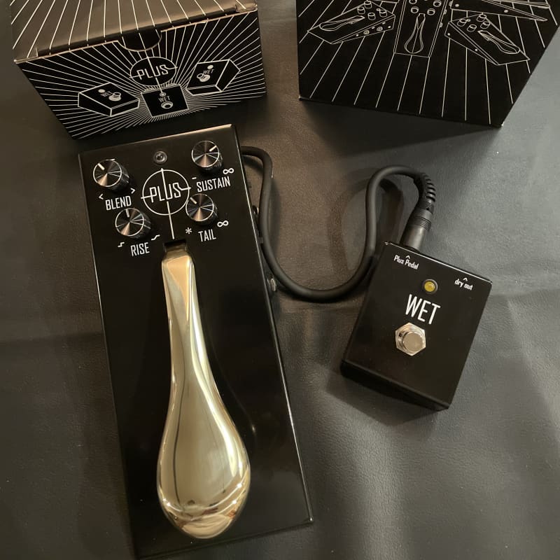 used 2023 Gamechanger Audio Plus Sustain Pedal W/ Wet Footswitch Black - Effect Pedal