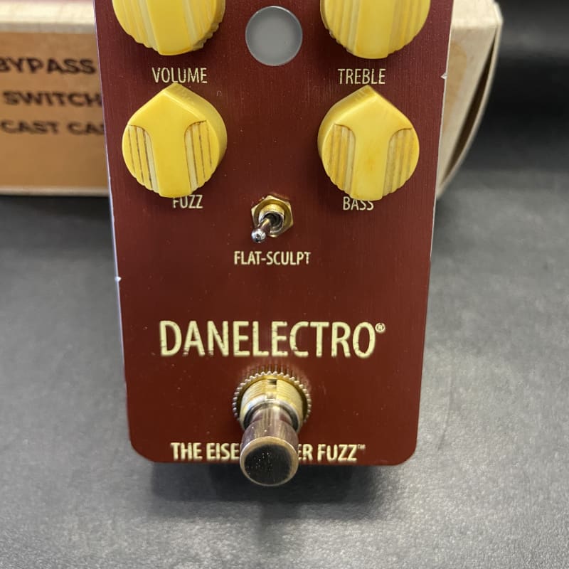 used 2019 Danelectro The Eisenhower Fuzz Red - Effect Pedal