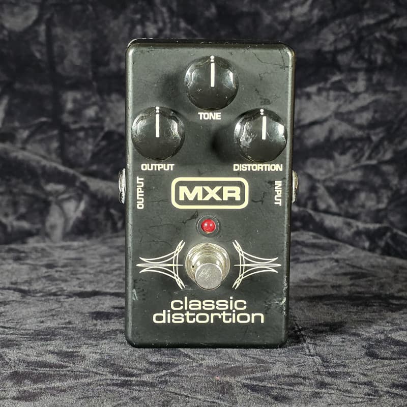 used 2000s MXR M86 Classic Distortion Black - Effect Pedal