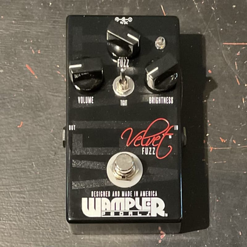 used Wampler Velvet Fuzz Black - Effect Pedal