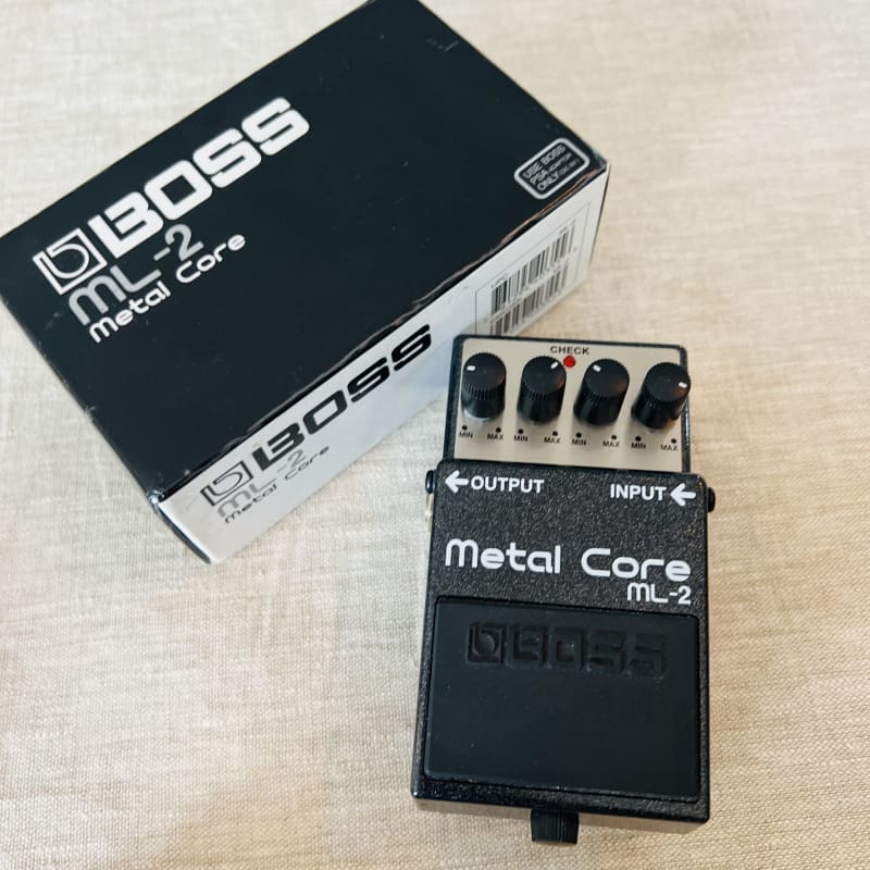 used 2006 - Present Boss ML-2 Metal Core Black Metallic - Effect Pedal