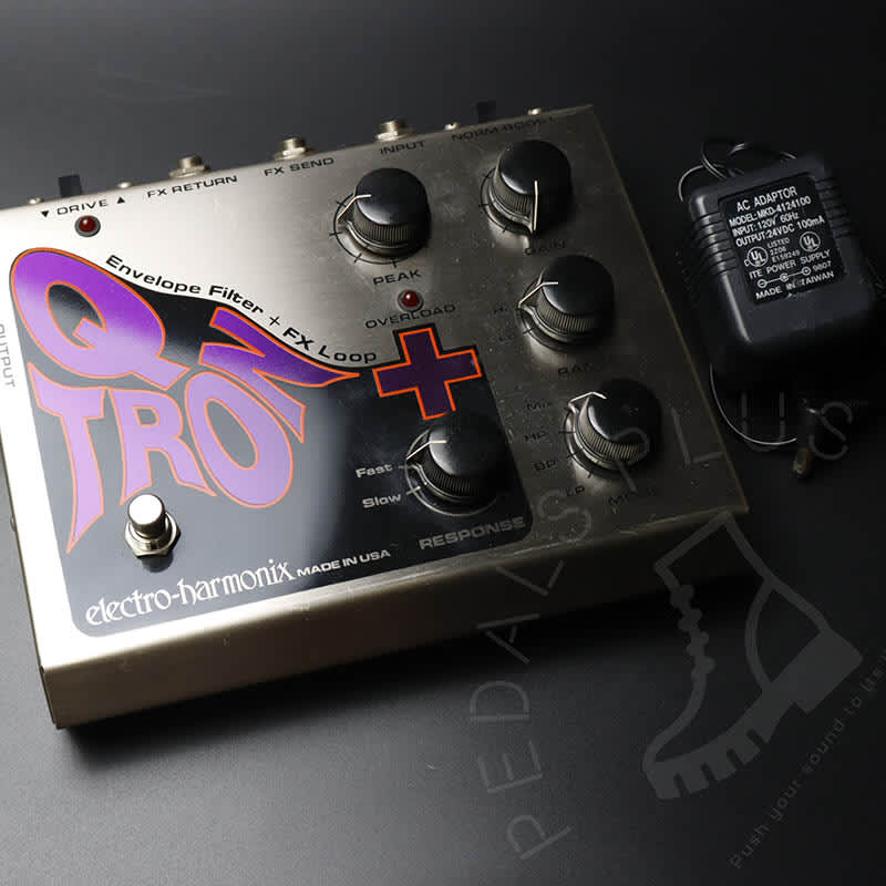 used Electro-Harmonix Q-Tron Plus Envelope Filter Silver / Purple /... - Effect Pedal