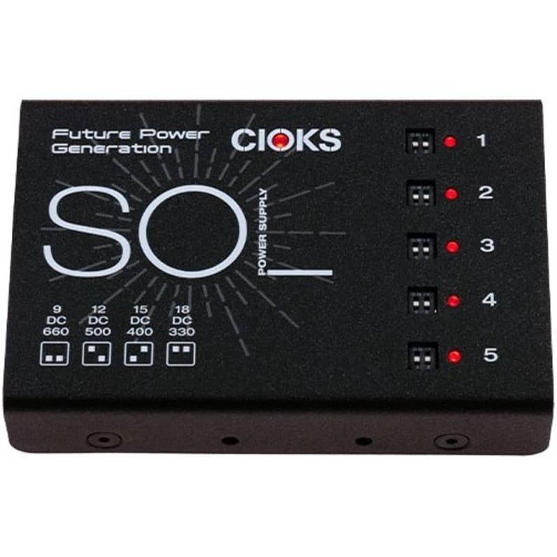 new CIOKS CIOKS SOL Future Power Generation Multi-Outlet Power Su... - Effect Pedal