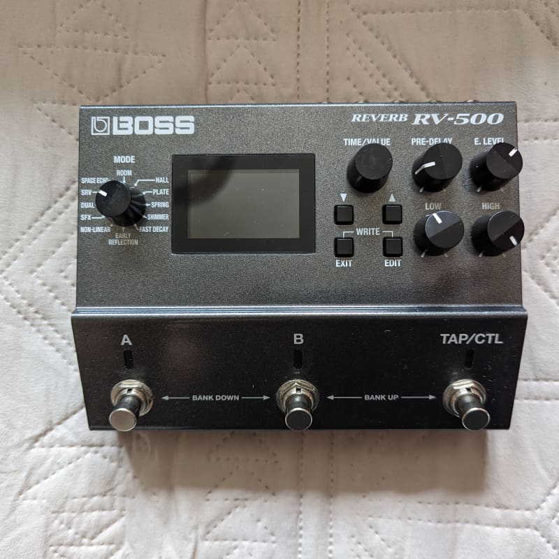 used 2017 - Present Boss RV-500 Reverb Black - Effect Pedal