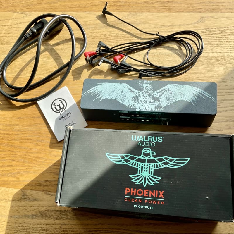 used mid 2010s Walrus Audio Phoenix 120V Clean Power Supply Cobalt … – Effect Pedal