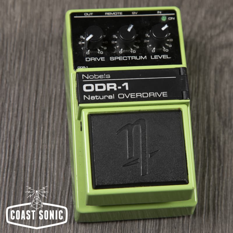 used 2020 - Present Nobels ODR-1 BC Natural Overdrive Black / Green - Effect Pedal