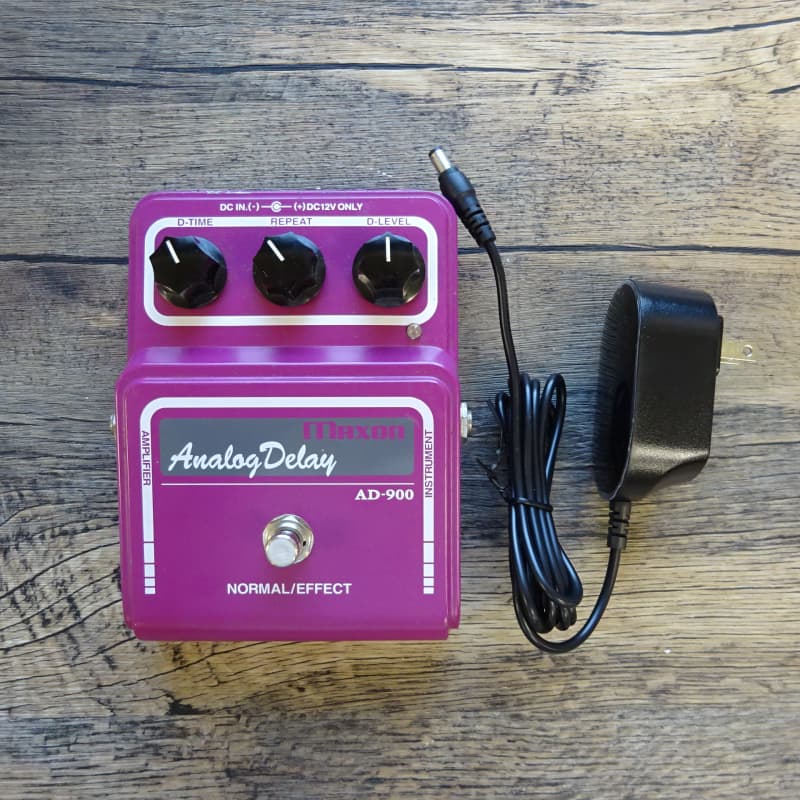 used 2000s Maxon AD-900 Analog Delay Purple - Effect Pedal