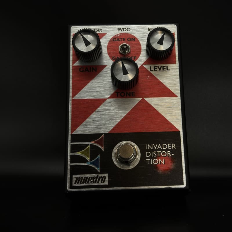 used 2022 – Present Maestro Invader Distortion Red Graphic – Effect Pedal