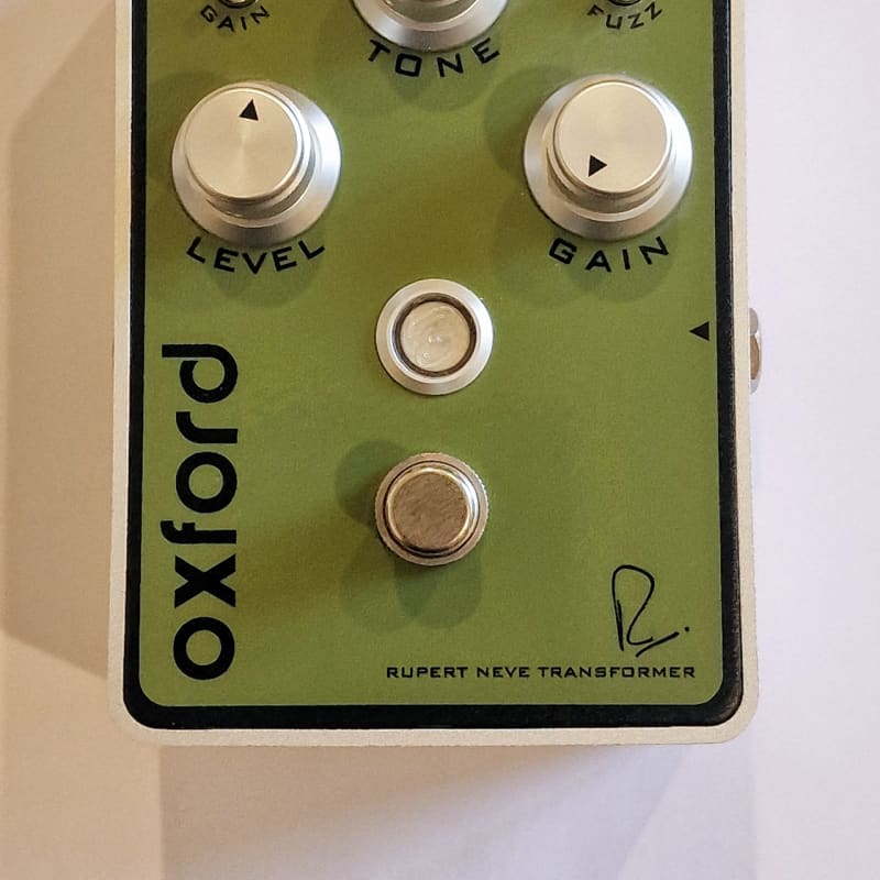 used 2010s Bogner Oxford Fuzz with Rupert Neve Transformer Green - Effect Pedal