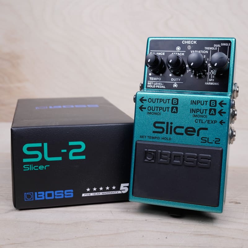 used 2023 Boss SL-2 Slicer Teal - Effect Pedal