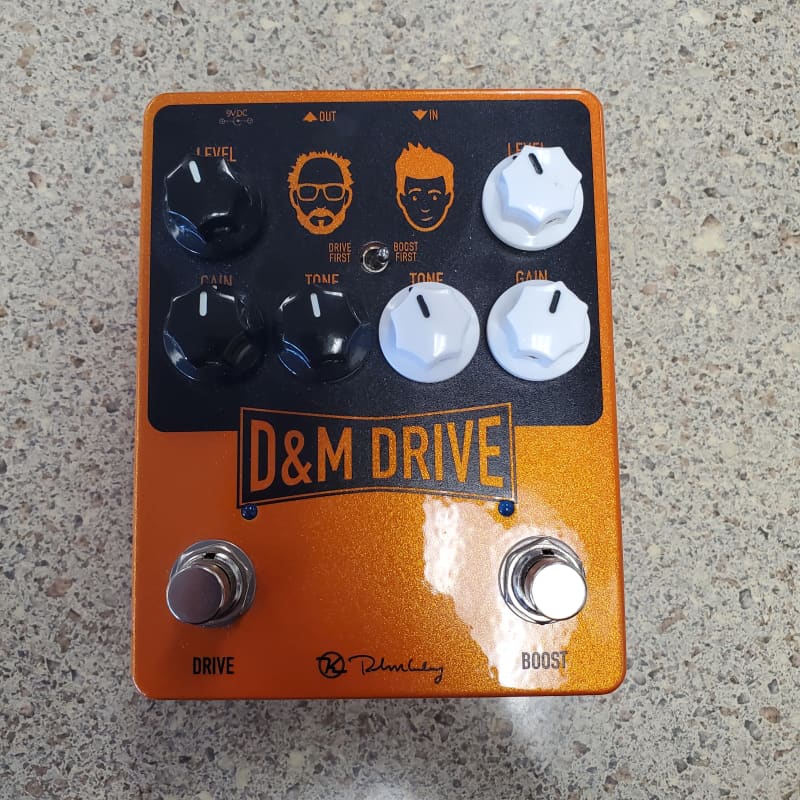 used 2017 - Present Keeley D&M Drive Orange - Effect Pedal