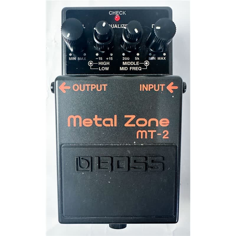 used Boss Boss MT-2 Metal Zone Pedal, Second-Hand Metal - Effect Pedal