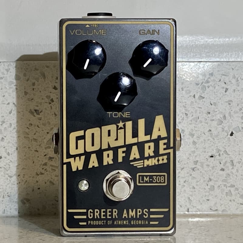 used ~2020 Greer Gorilla Warfare MKII Black - Effect Pedal